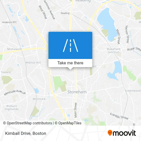 Kimball Drive map