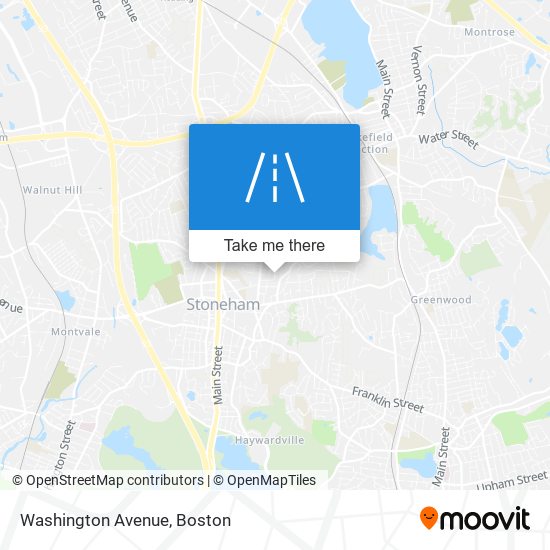 Mapa de Washington Avenue