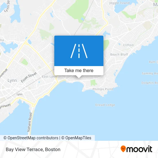 Bay View Terrace map