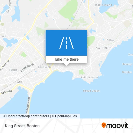 King Street map