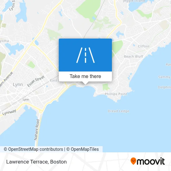 Lawrence Terrace map