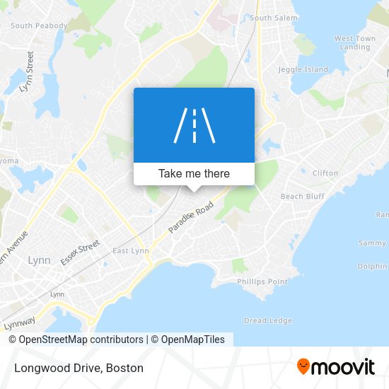 Mapa de Longwood Drive