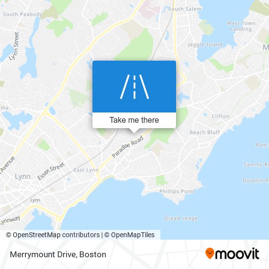 Mapa de Merrymount Drive
