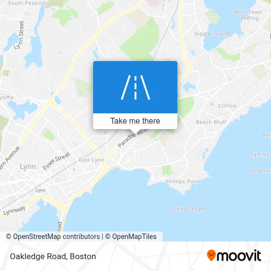 Oakledge Road map