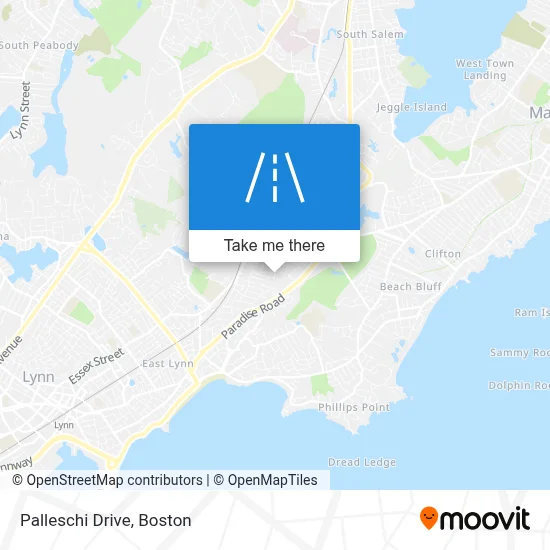 Palleschi Drive map