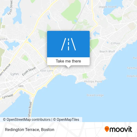 Redington Terrace map