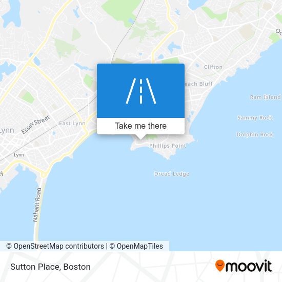 Mapa de Sutton Place