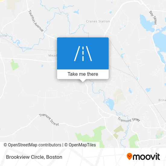 Brookview Circle map