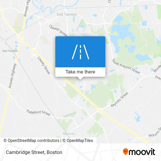 Cambridge Street map