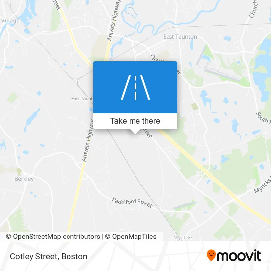 Cotley Street map