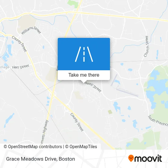 Grace Meadows Drive map