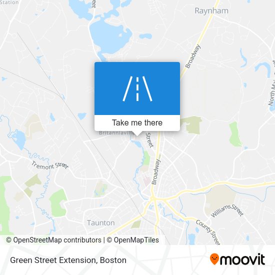 Mapa de Green Street Extension