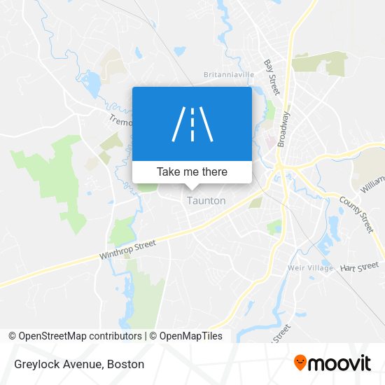 Mapa de Greylock Avenue