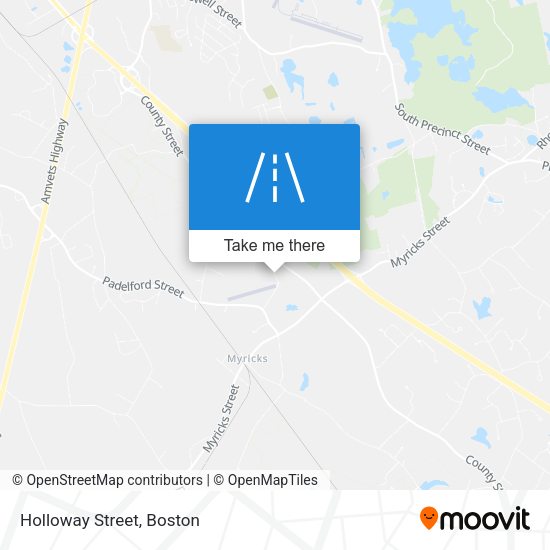 Mapa de Holloway Street