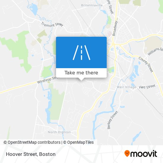 Hoover Street map