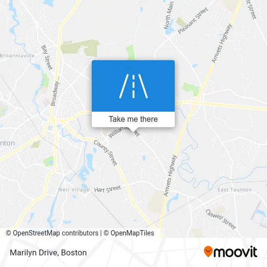 Marilyn Drive map