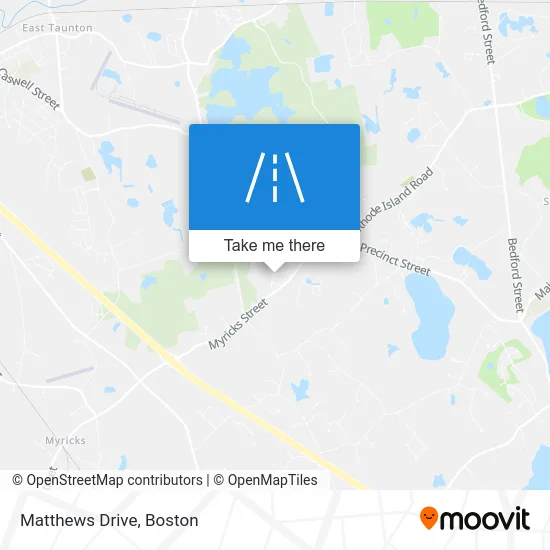 Matthews Drive map