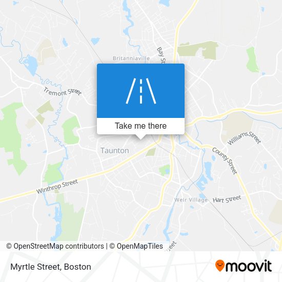Mapa de Myrtle Street