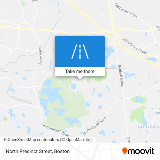 Mapa de North Precinct Street