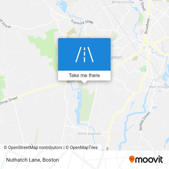 Nuthatch Lane map