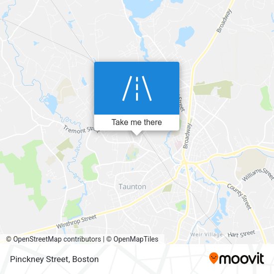Mapa de Pinckney Street