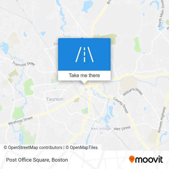 Post Office Square map