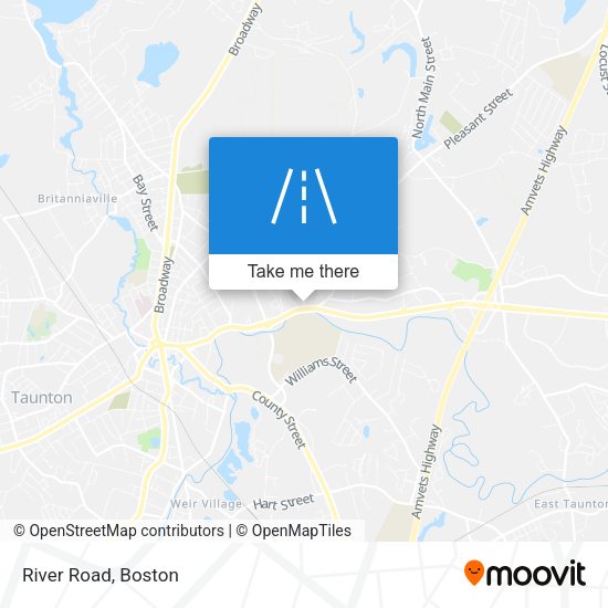 Mapa de River Road