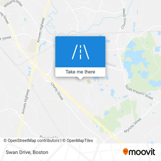 Swan Drive map