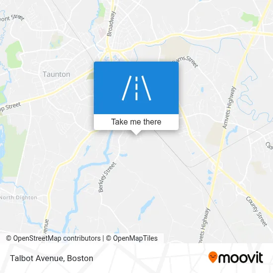 Talbot Avenue map