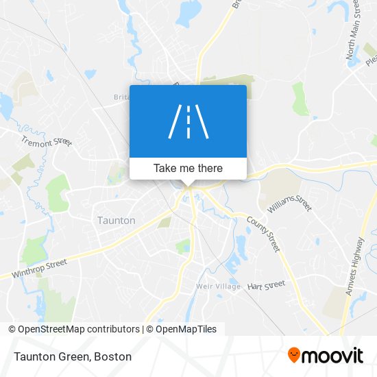 Taunton Green map