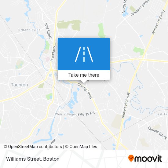Mapa de Williams Street