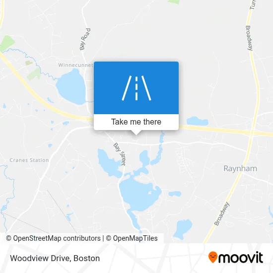 Woodview Drive map