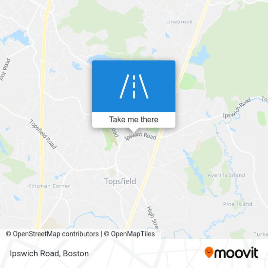 Mapa de Ipswich Road