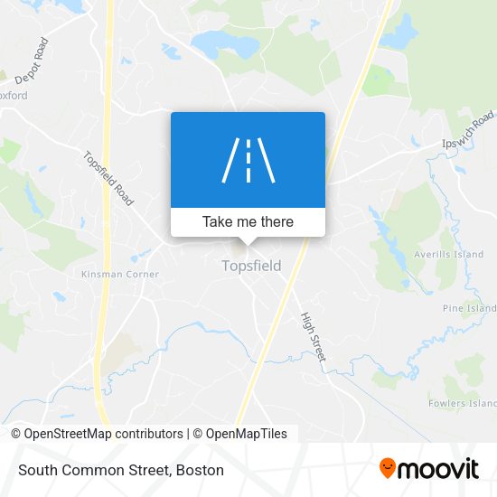 Mapa de South Common Street