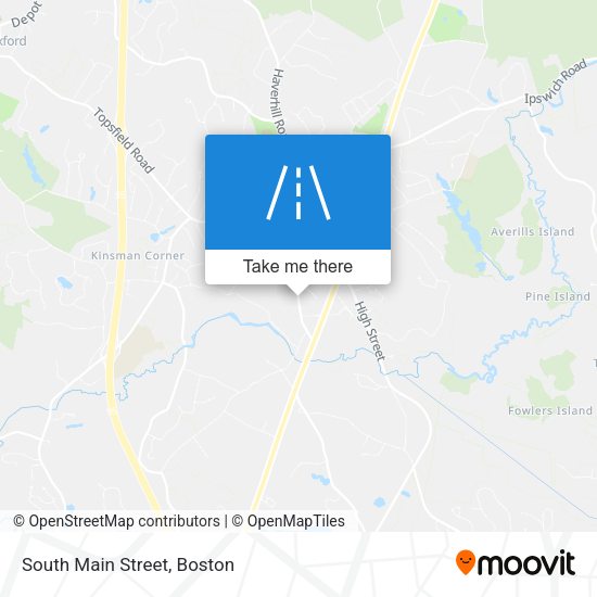 Mapa de South Main Street