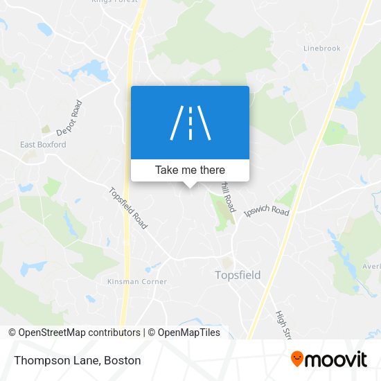 Mapa de Thompson Lane