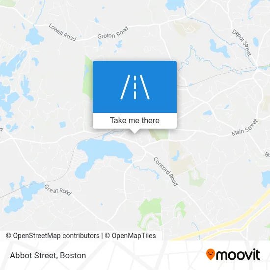 Abbot Street map