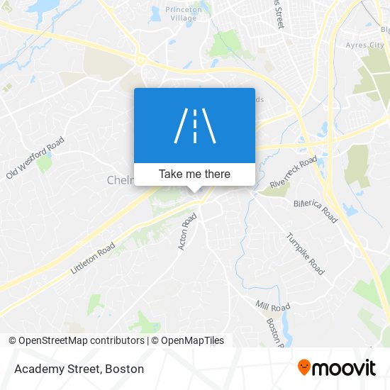 Academy Street map