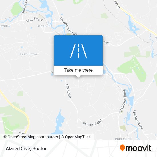 Alana Drive map