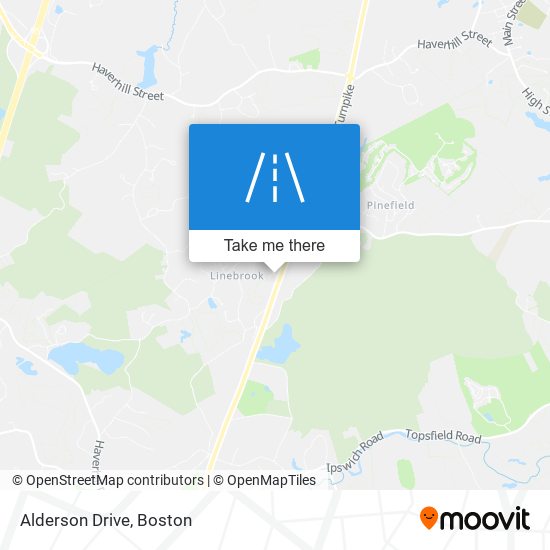 Alderson Drive map