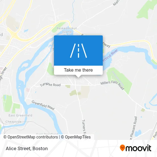 Alice Street map