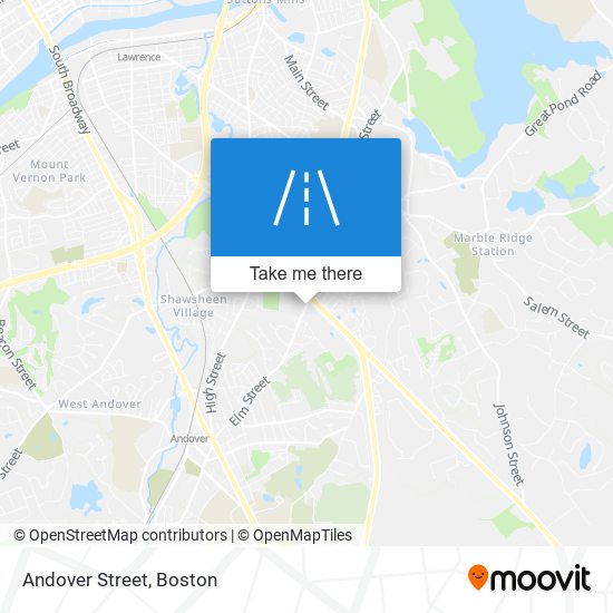 Andover Street map
