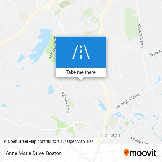 Anne Marie Drive map