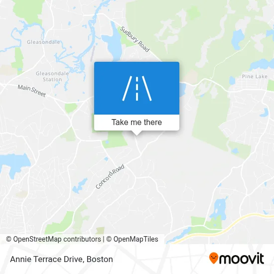 Annie Terrace Drive map