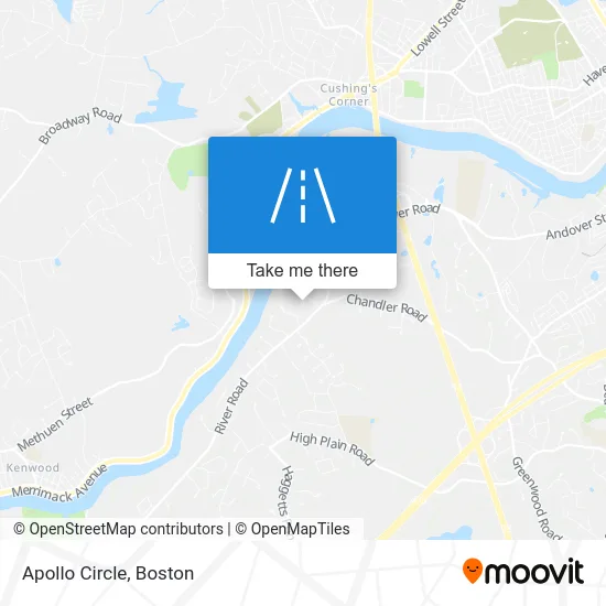 Apollo Circle map