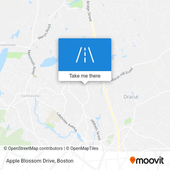 Apple Blossom Drive map