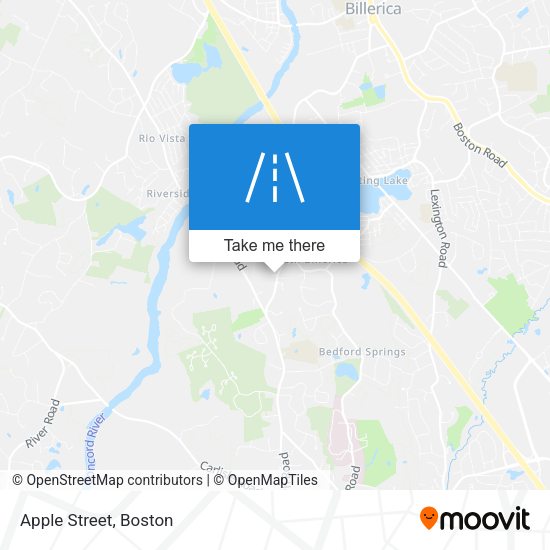 Apple Street map