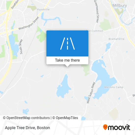 Apple Tree Drive map