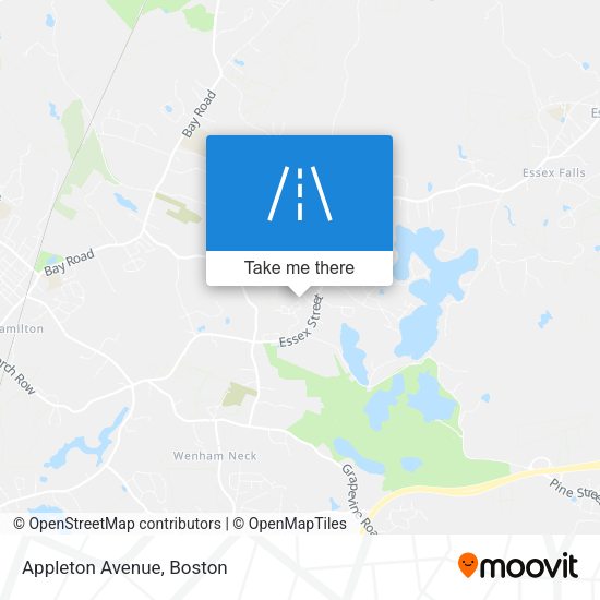 Mapa de Appleton Avenue
