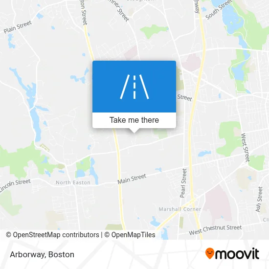 Arborway map